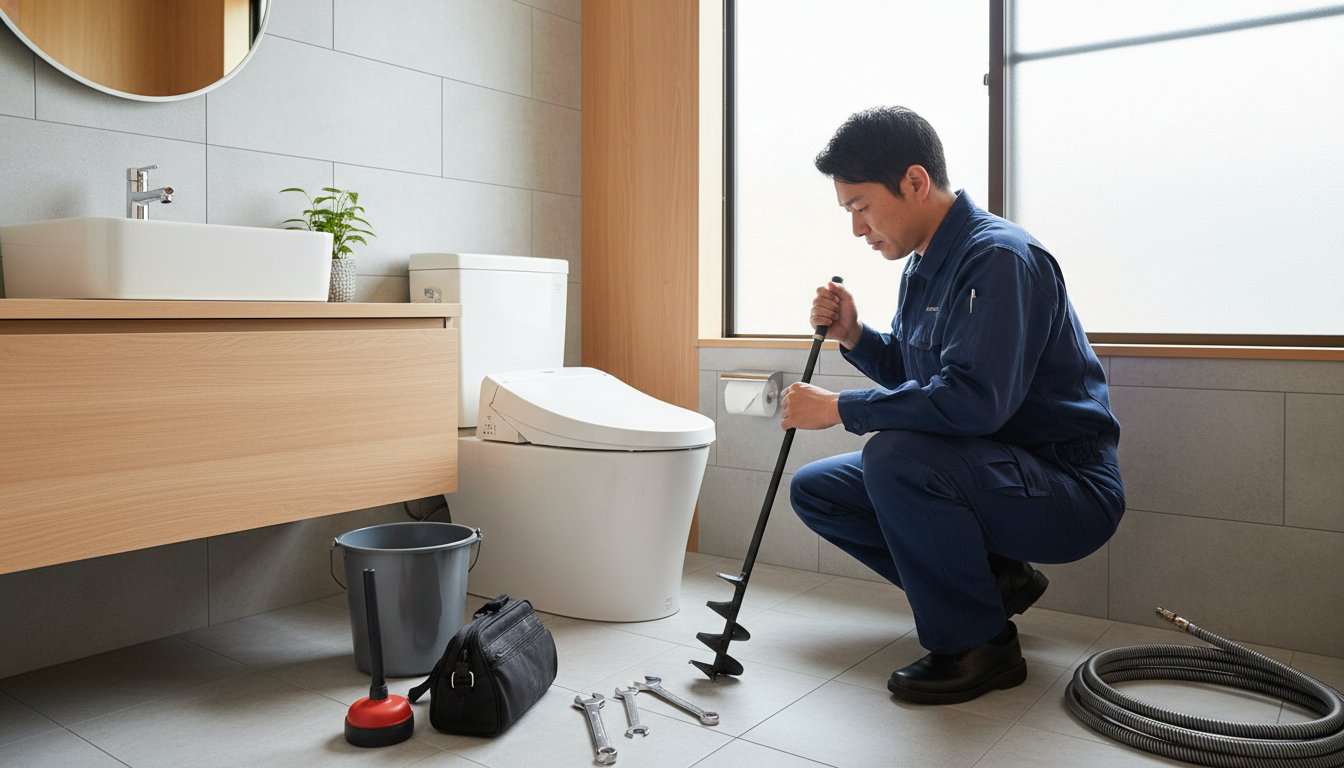 トイレつまりの原因別！摂津市での修理料金の相場に関する画像