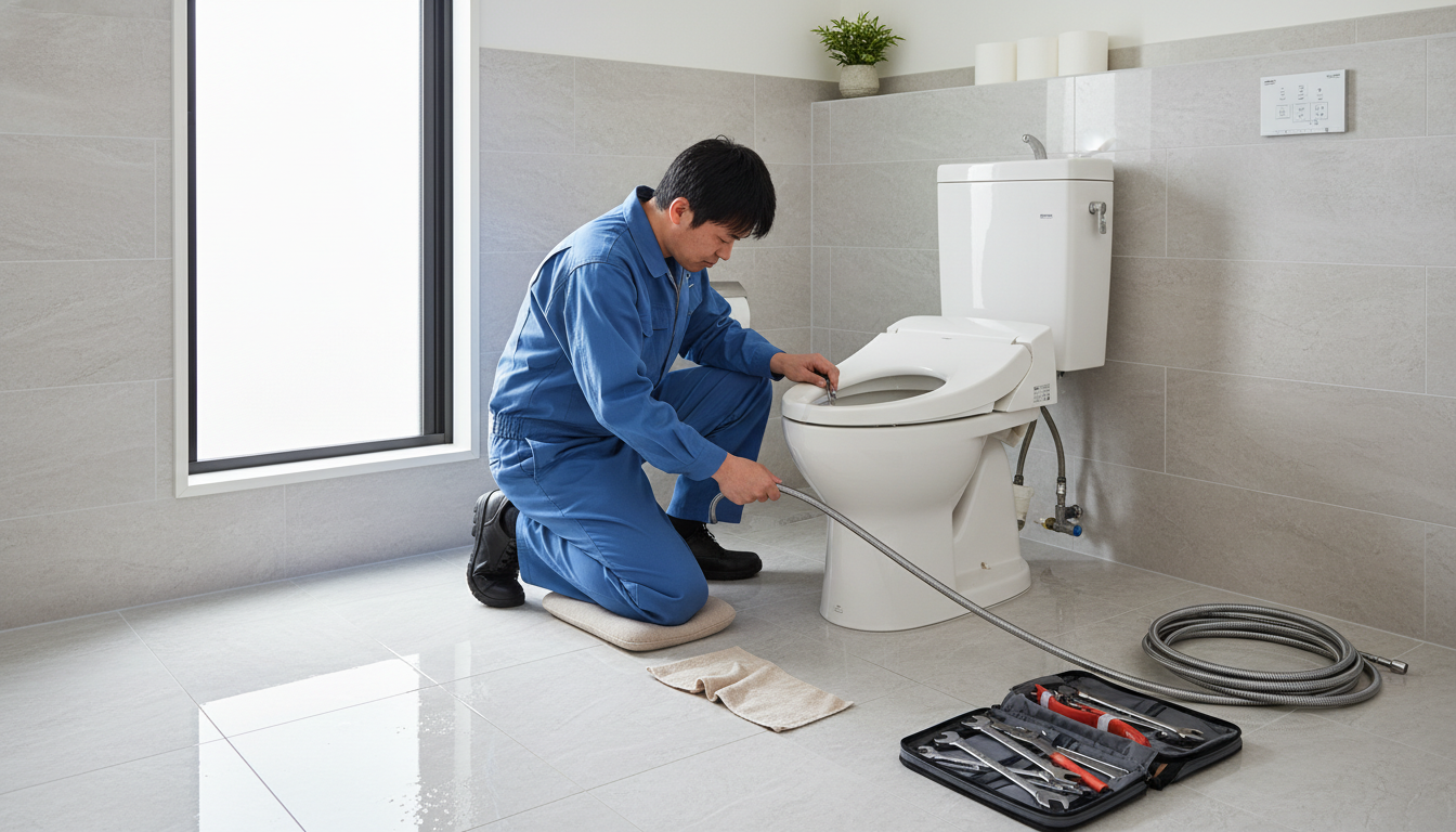 大阪市港区のトイレつまり修理料金の相場に関する画像