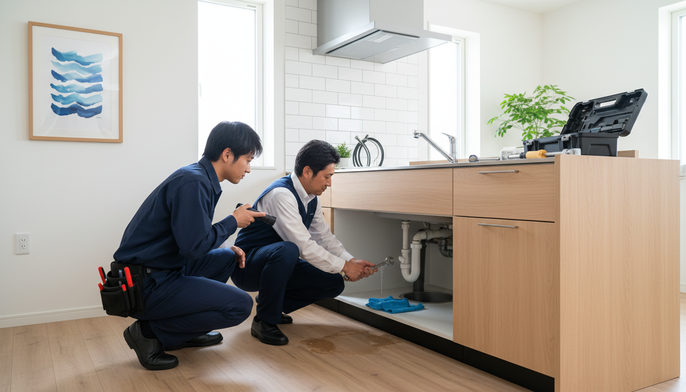 鶴見区で信頼できる水道修理業者を選ぶ5つのポイントに関する画像