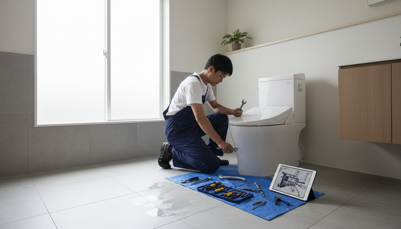 豊能郡豊能町のトイレつまり修理料金の相場は？に関する画像