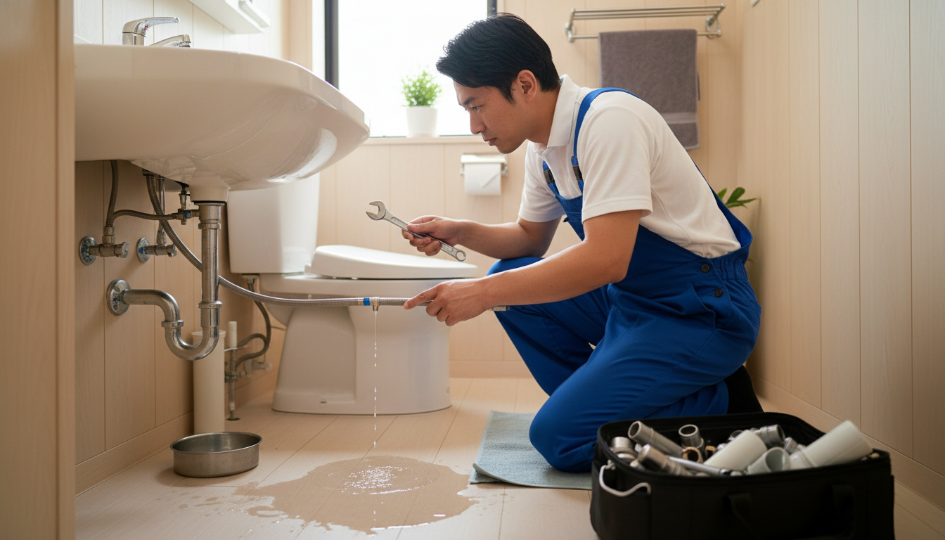 大分市で優良な水道修理業者を選ぶための5つのチェックポイントに関する画像