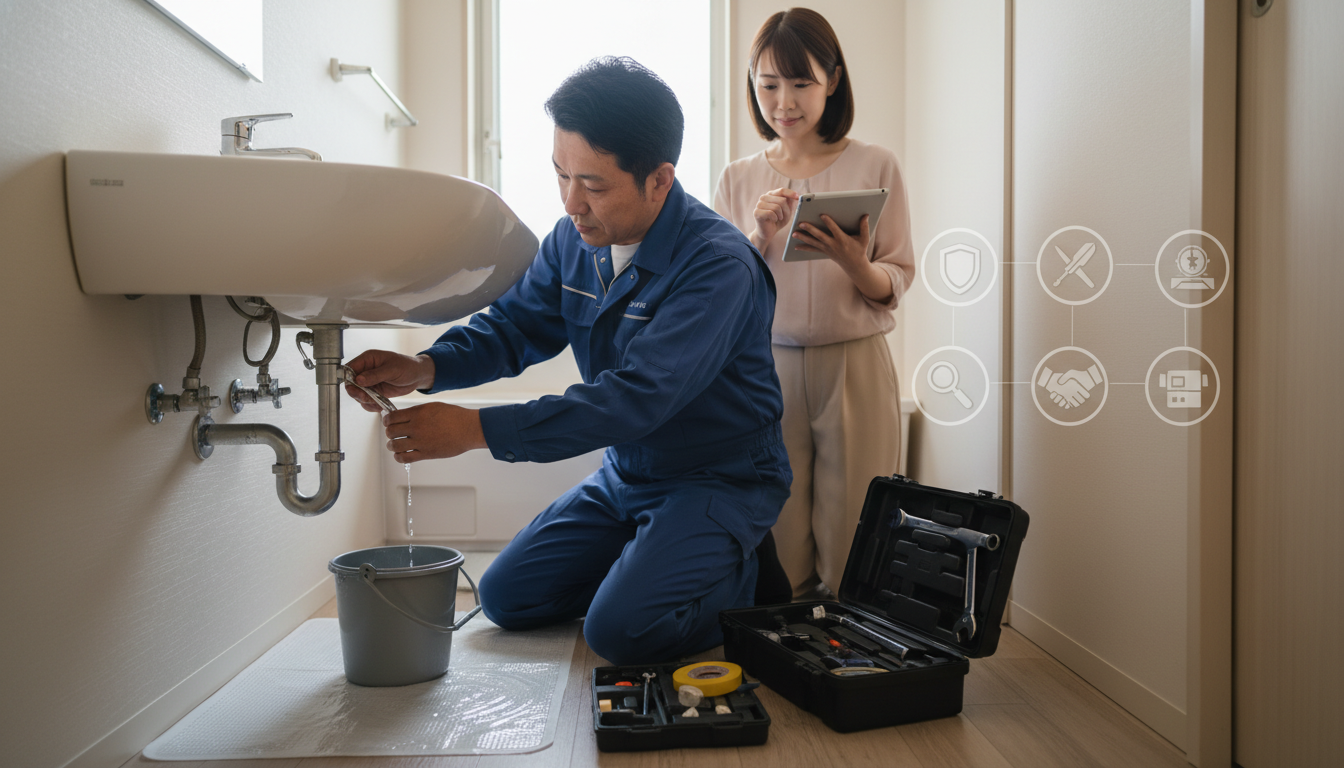 【重要】信頼できる水道修理業者を選ぶ5つのチェックポイントに関する画像