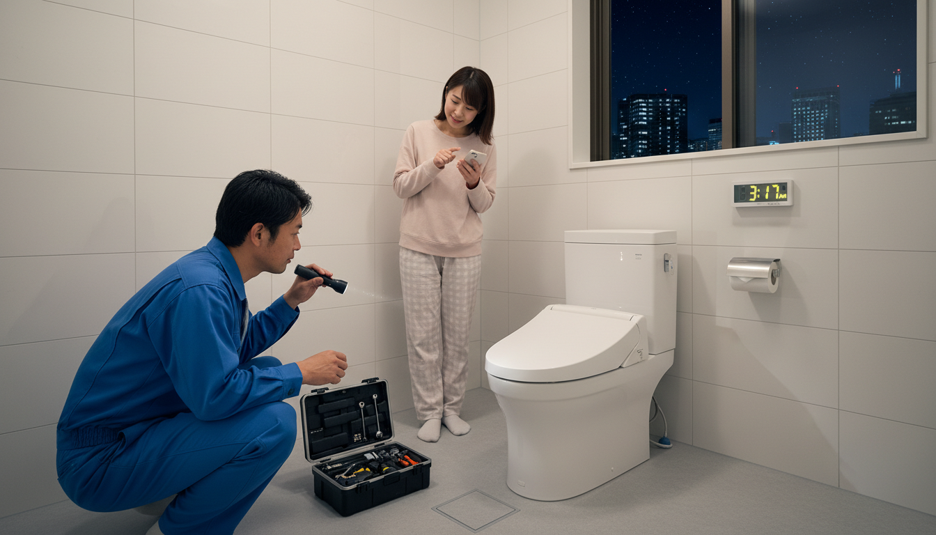 ポイント2：対応の速さと受付時間（24時間365日対応か）に関する画像