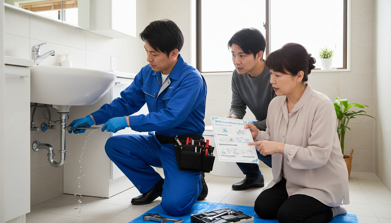 悪徳業者を回避！信頼できる水道修理業者の見分け方に関する画像
