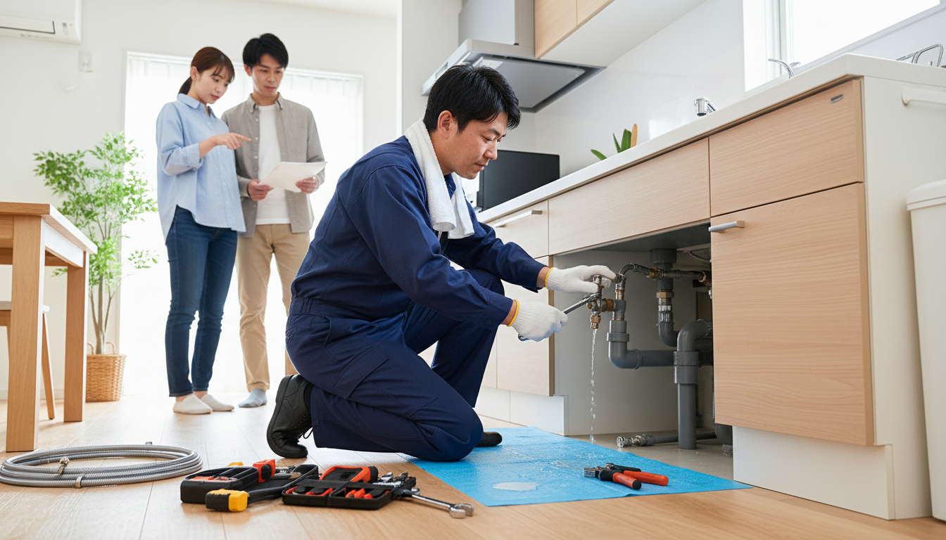 信頼できる水道修理業者を選ぶための5つのチェックポイントに関する画像