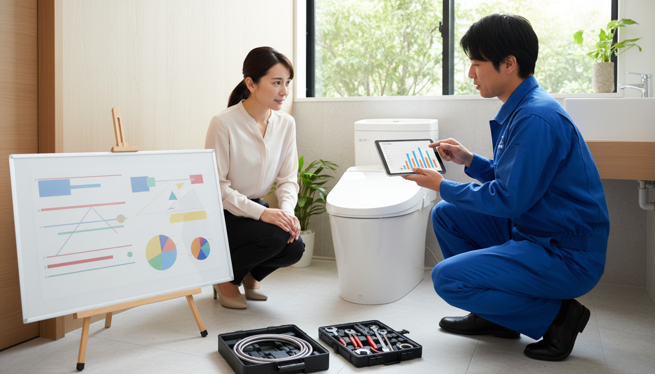 ポイント2:料金体系の明確さと『作業前の無料見積もり』に関する画像