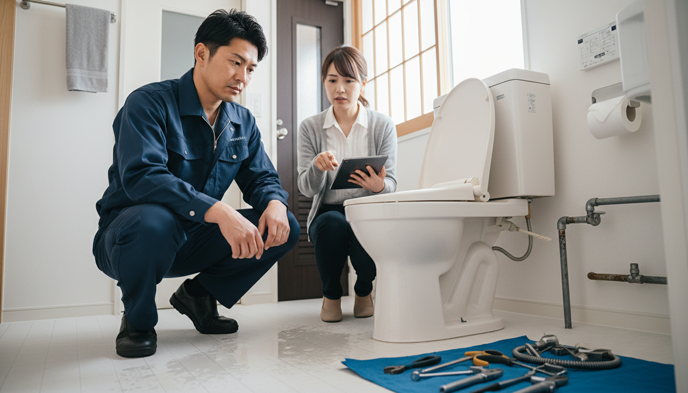 悪質な水道業者を避けるための5つのチェックポイントに関する画像