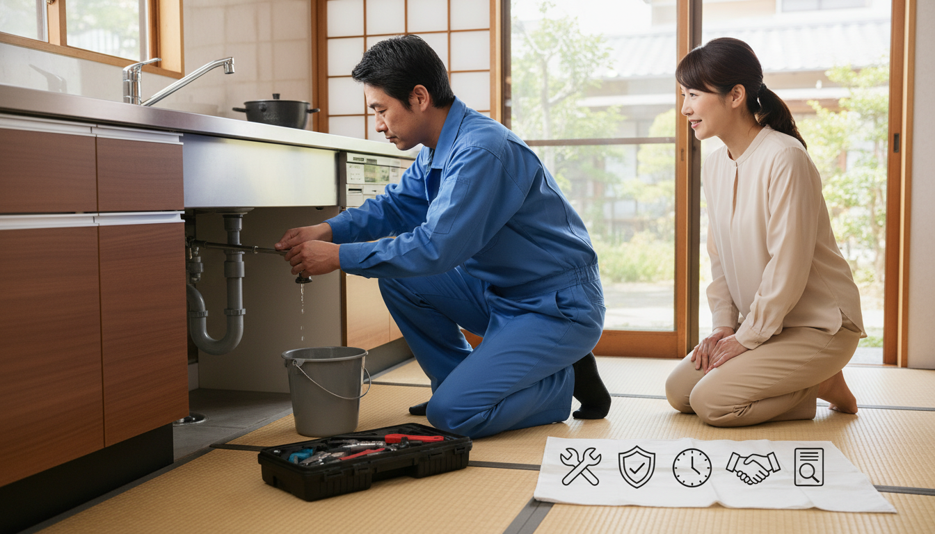 【重要】原村で信頼できる水道修理業者を選ぶ5つのポイントに関する画像