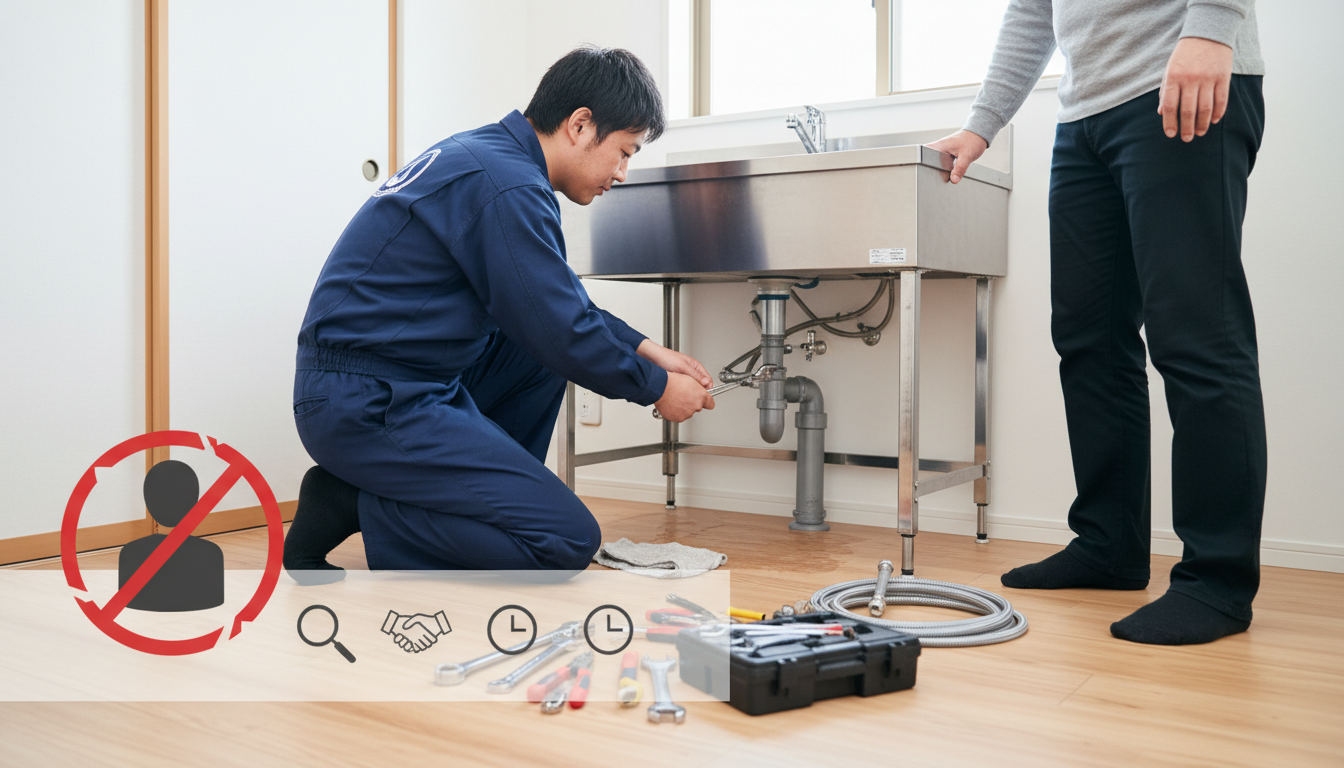 悪徳業者に注意！長野市で信頼できる水道業者を選ぶ5つのポイントに関する画像