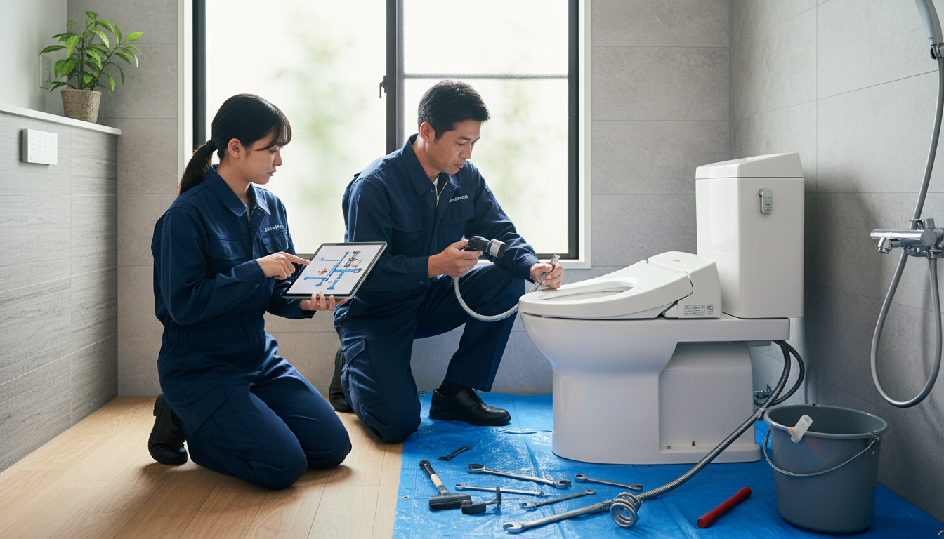 トイレつまりの修理料金、雲南市の費用相場は?に関する画像