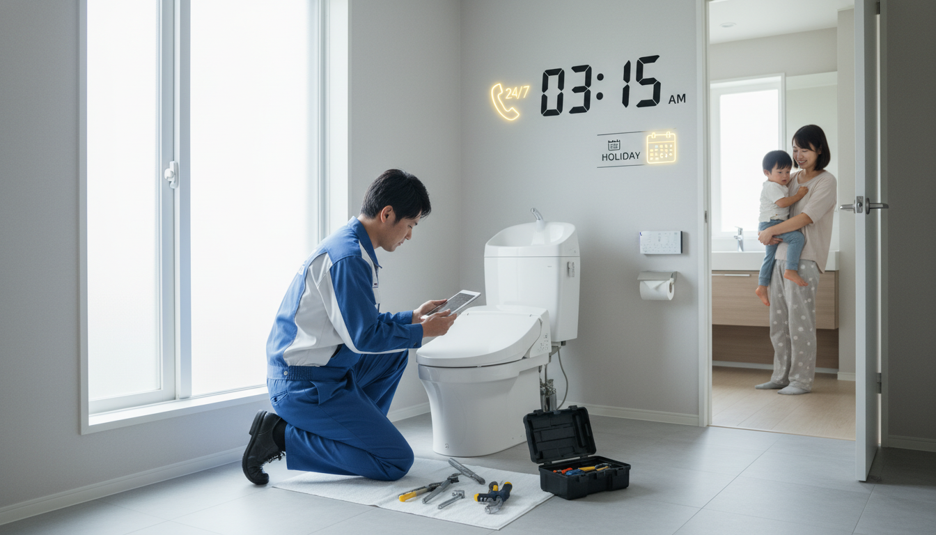 ポイント2:対応のスピードと受付時間に関する画像