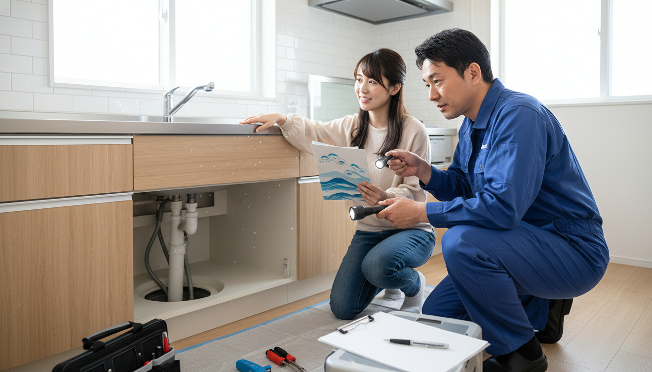 信頼できる水道修理業者を見極める5つのチェックポイントに関する画像