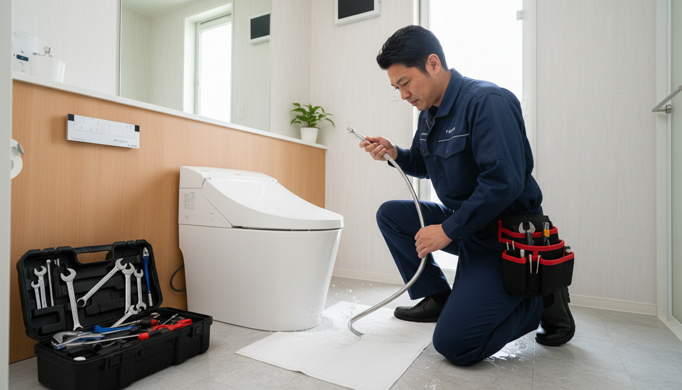 一刻を争うトイレつまり!対応スピードと受付時間の重要性に関する画像