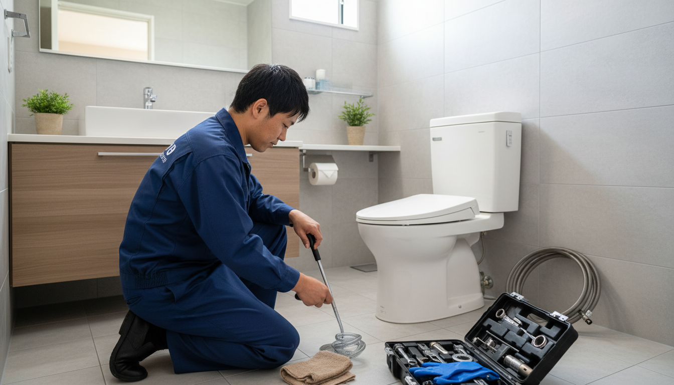 瑞穂町のトイレつまり修理料金の相場は？に関する画像