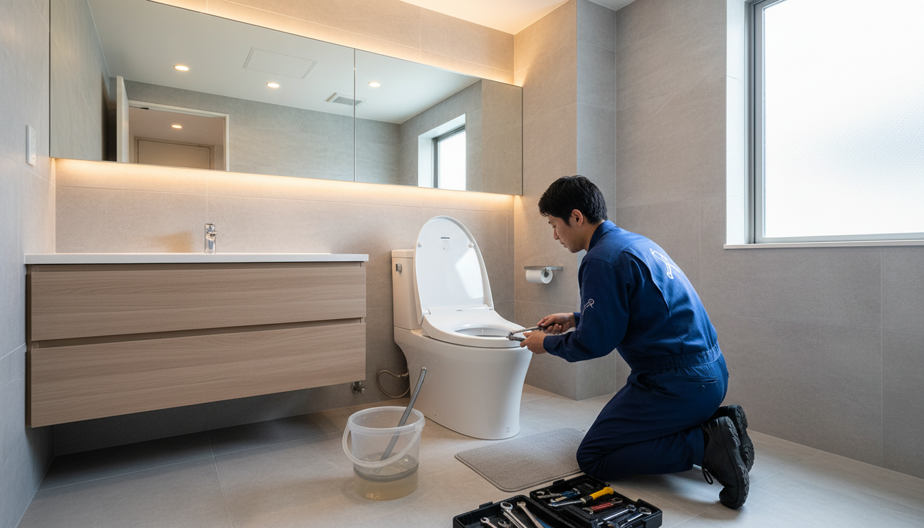 東久留米市のトイレつまり修理料金の相場はいくら？に関する画像