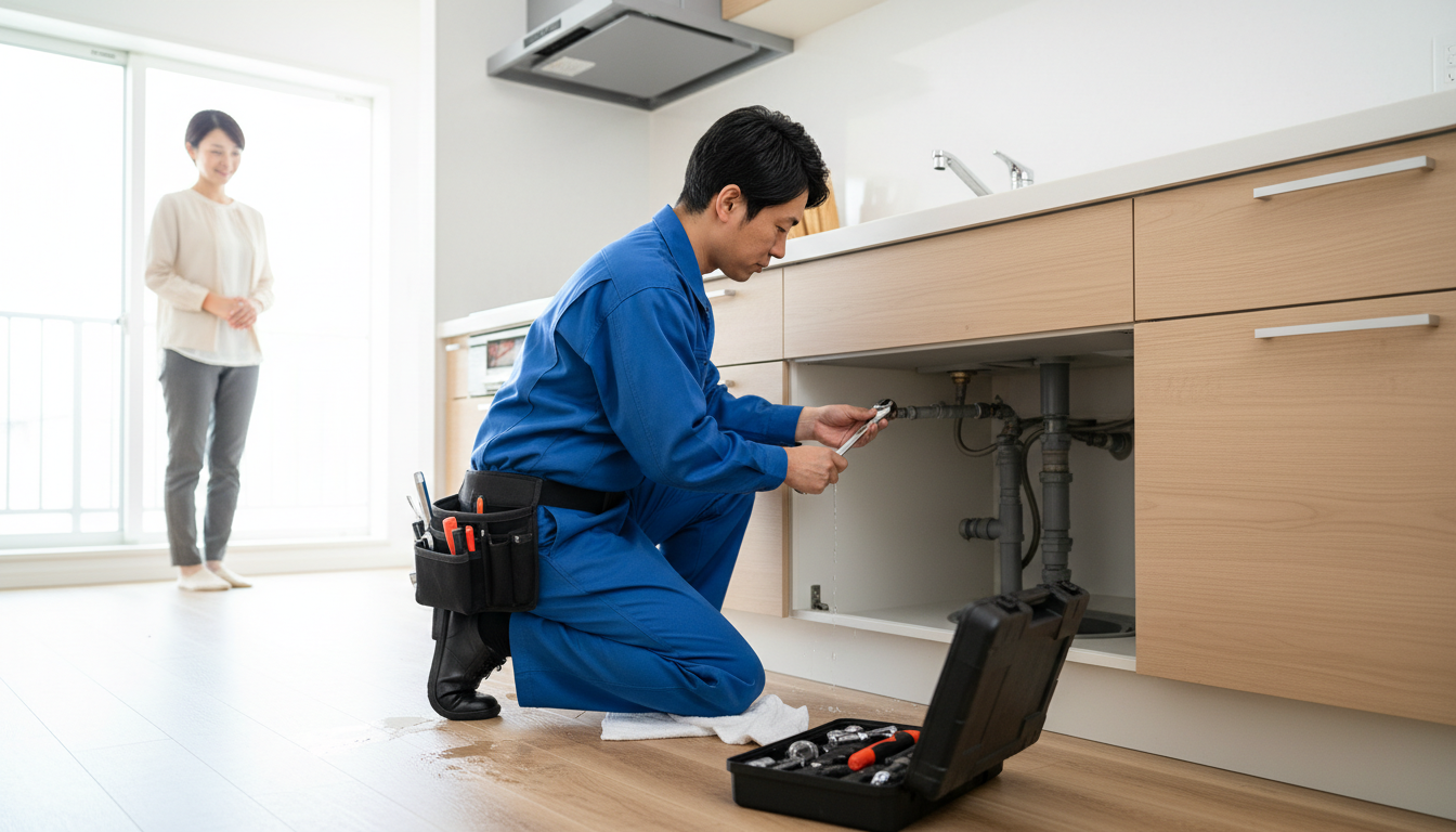 文京区で水道修理業者を選ぶ際の5つのチェックポイントに関する画像