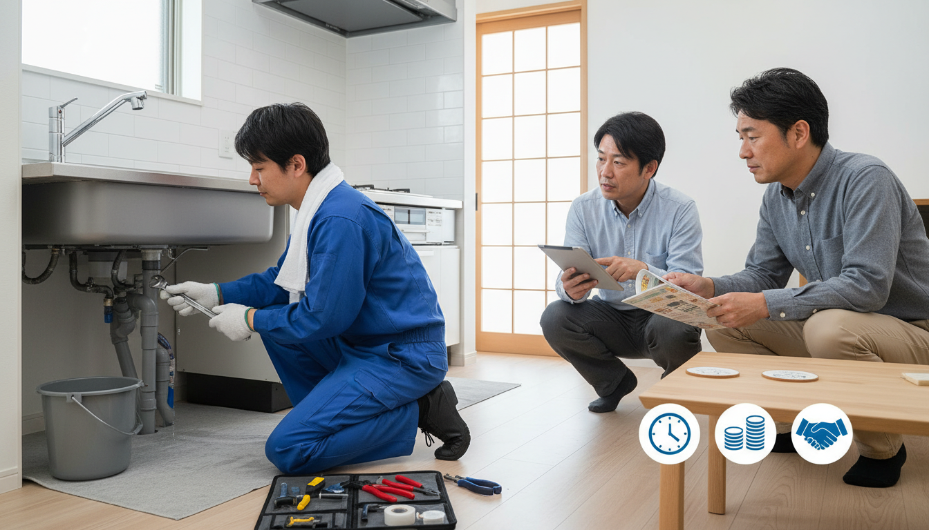 吉野川市で信頼できる水道業者を選ぶ3つのチェックポイントに関する画像