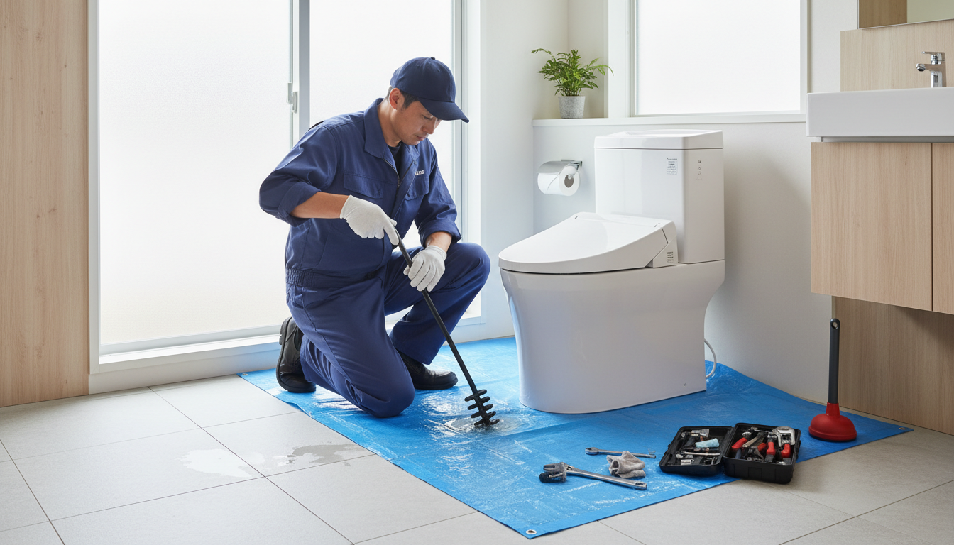 トイレつまりの修理料金相場|勝浦郡勝浦町エリアに関する画像