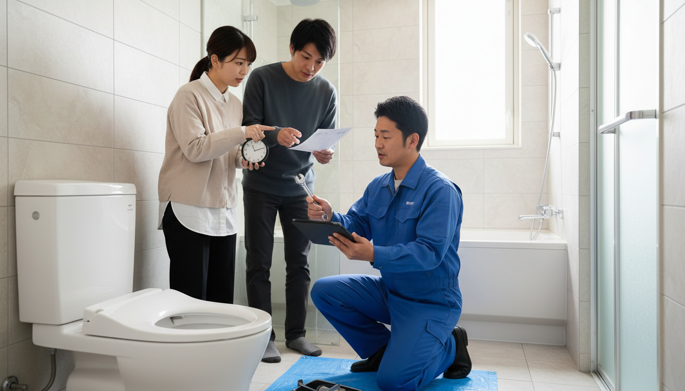 出張費・深夜早朝料金・見積もり時の注意点に関する画像