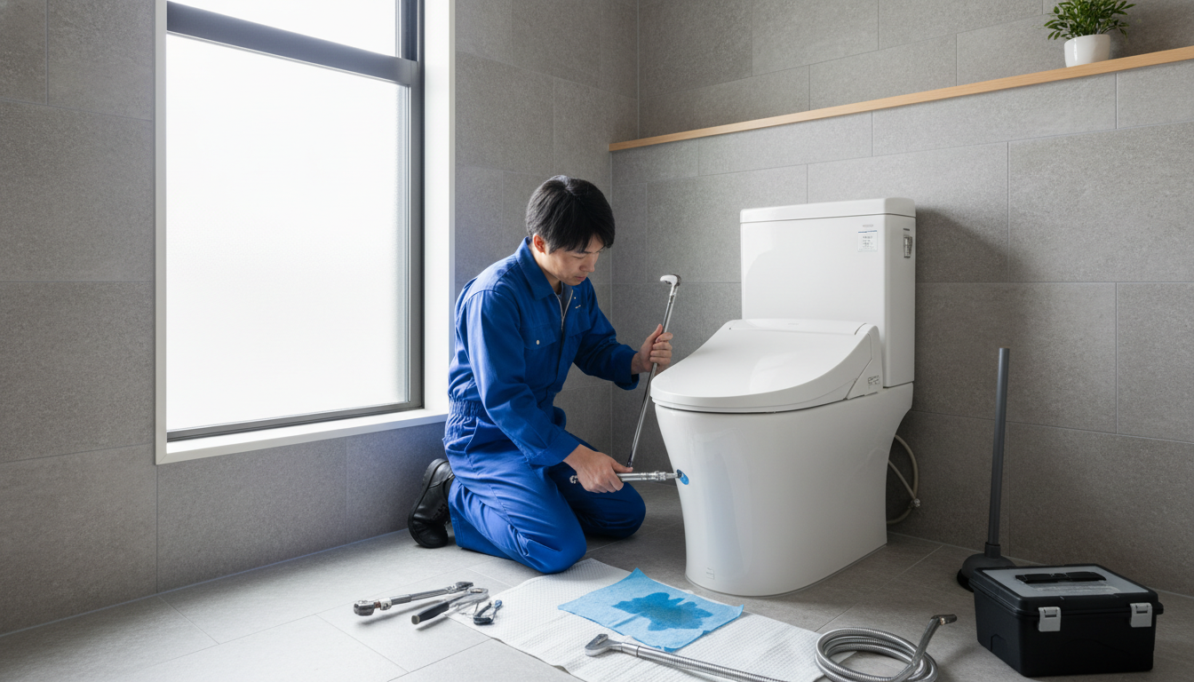 鹿沼市のトイレつまり修理料金の相場は?に関する画像