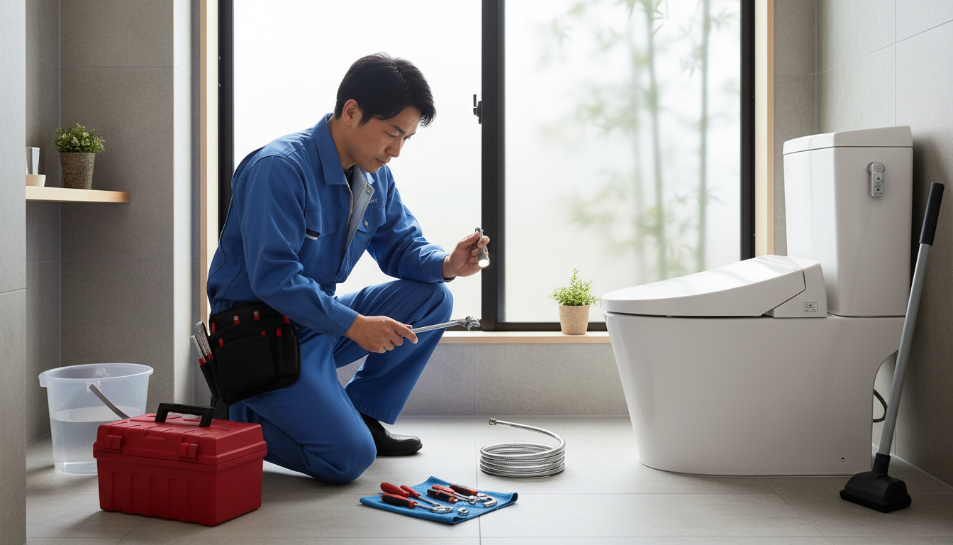 真岡市で信頼できるトイレつまり修理業者を選ぶ5つのポイントに関する画像