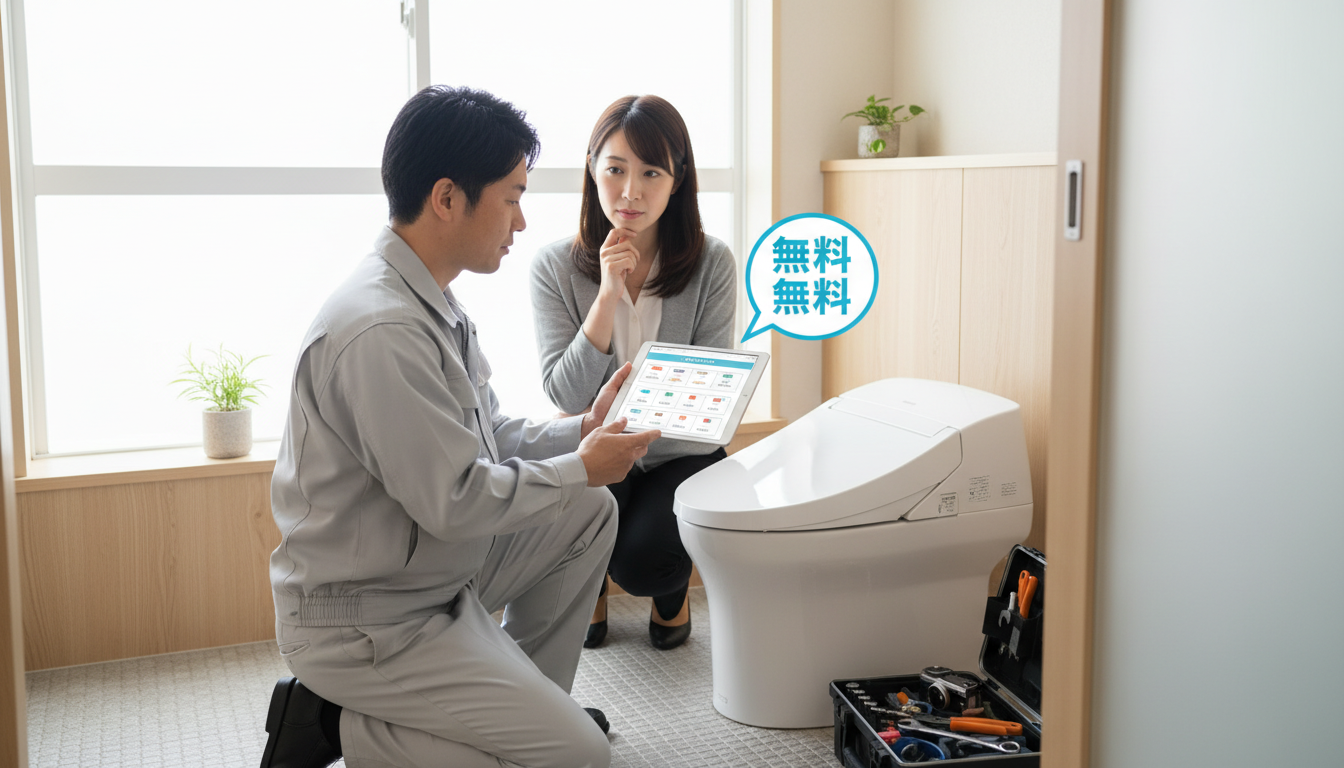 ポイント2：料金体系が明確で「見積もり無料」かに関する画像