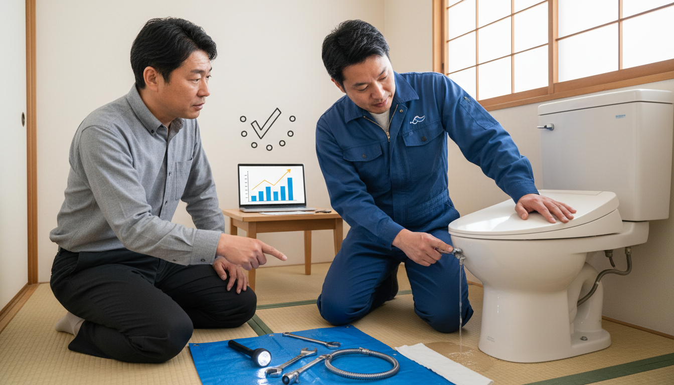 失敗しない！黒滝村での水道修理業者の選び方5つのポイントに関する画像