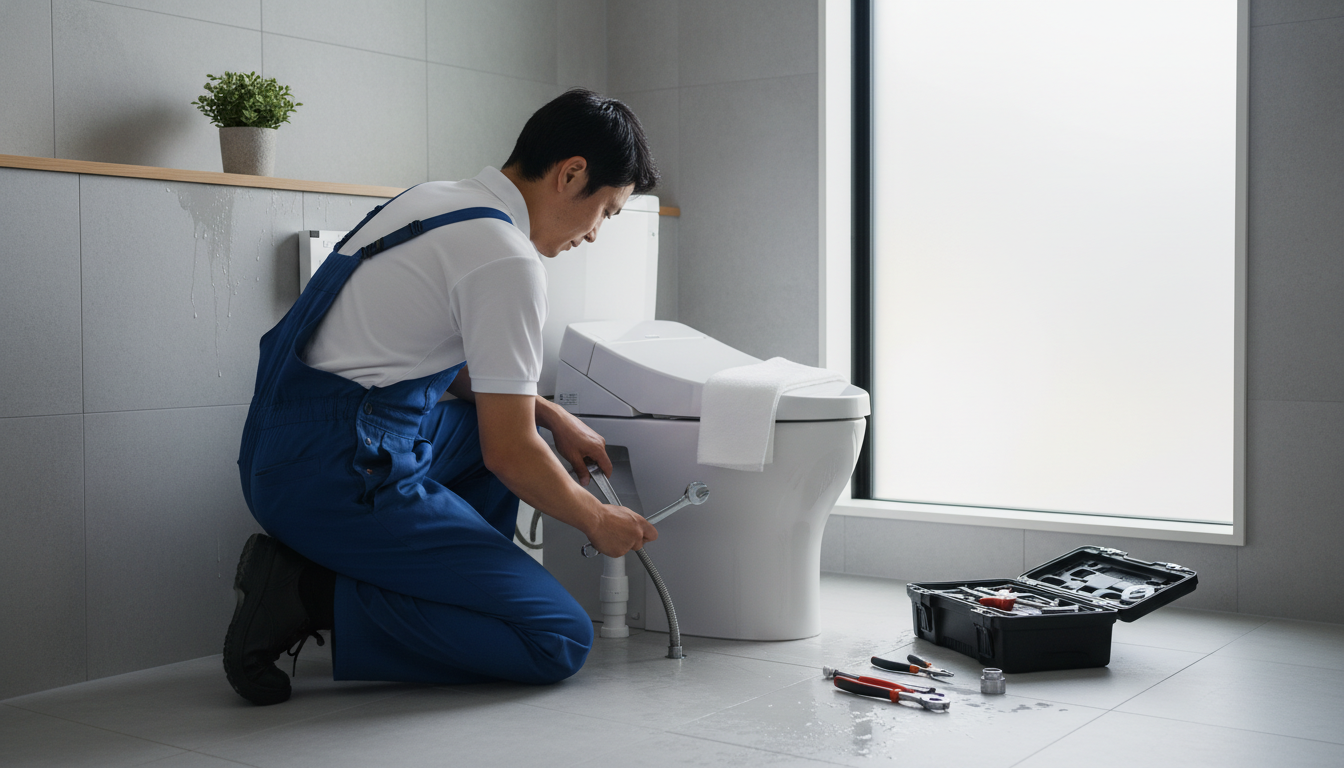 天川村のトイレつまり修理の料金相場は？に関する画像