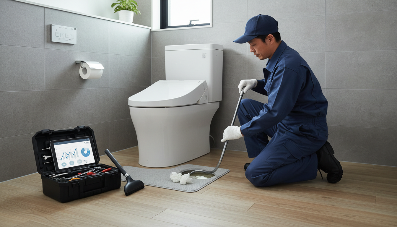 トイレつまりの修理料金の相場は？御所市の費用感を解説に関する画像