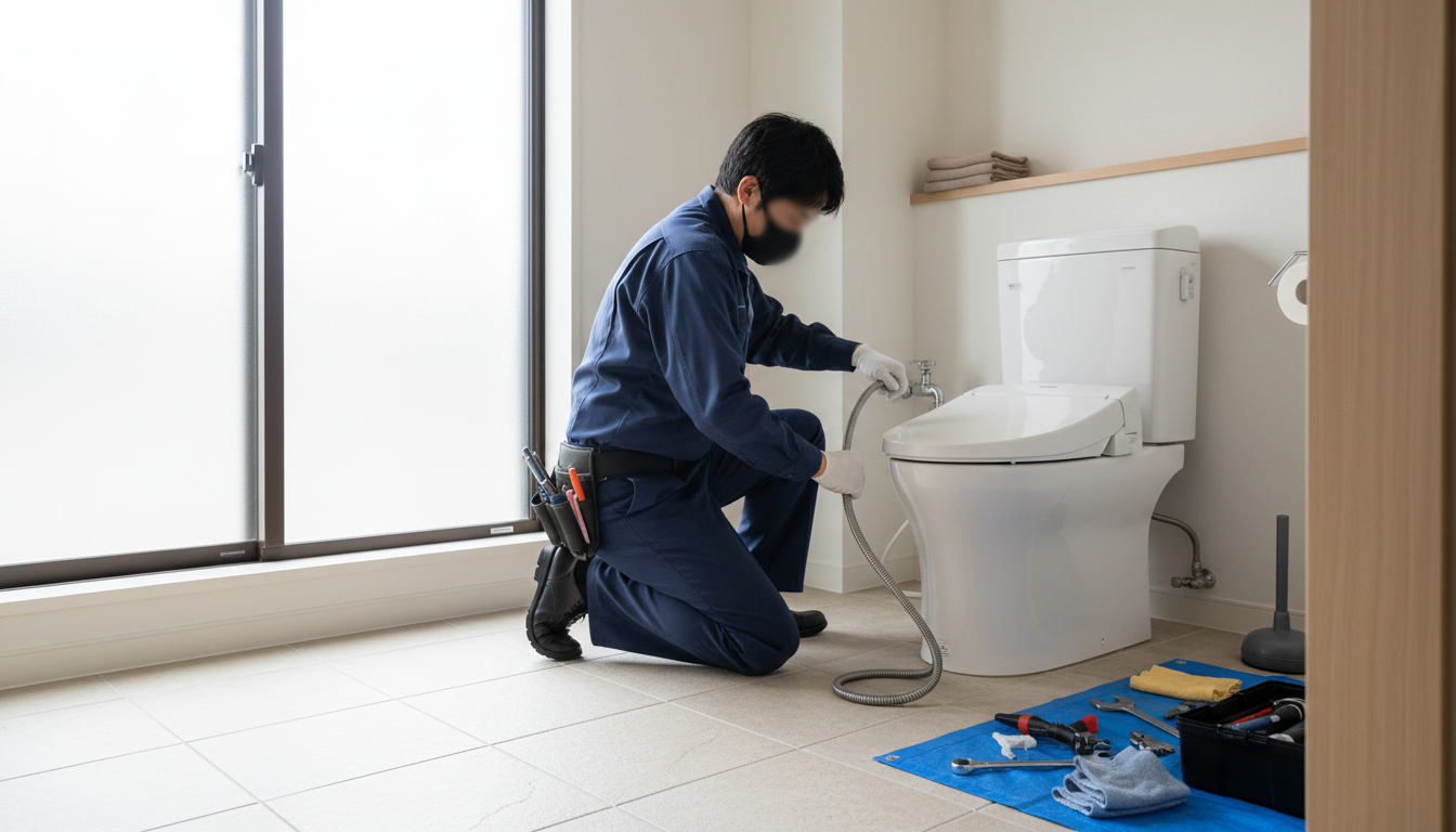 トイレつまりの修理料金相場｜大和郡山市に関する画像