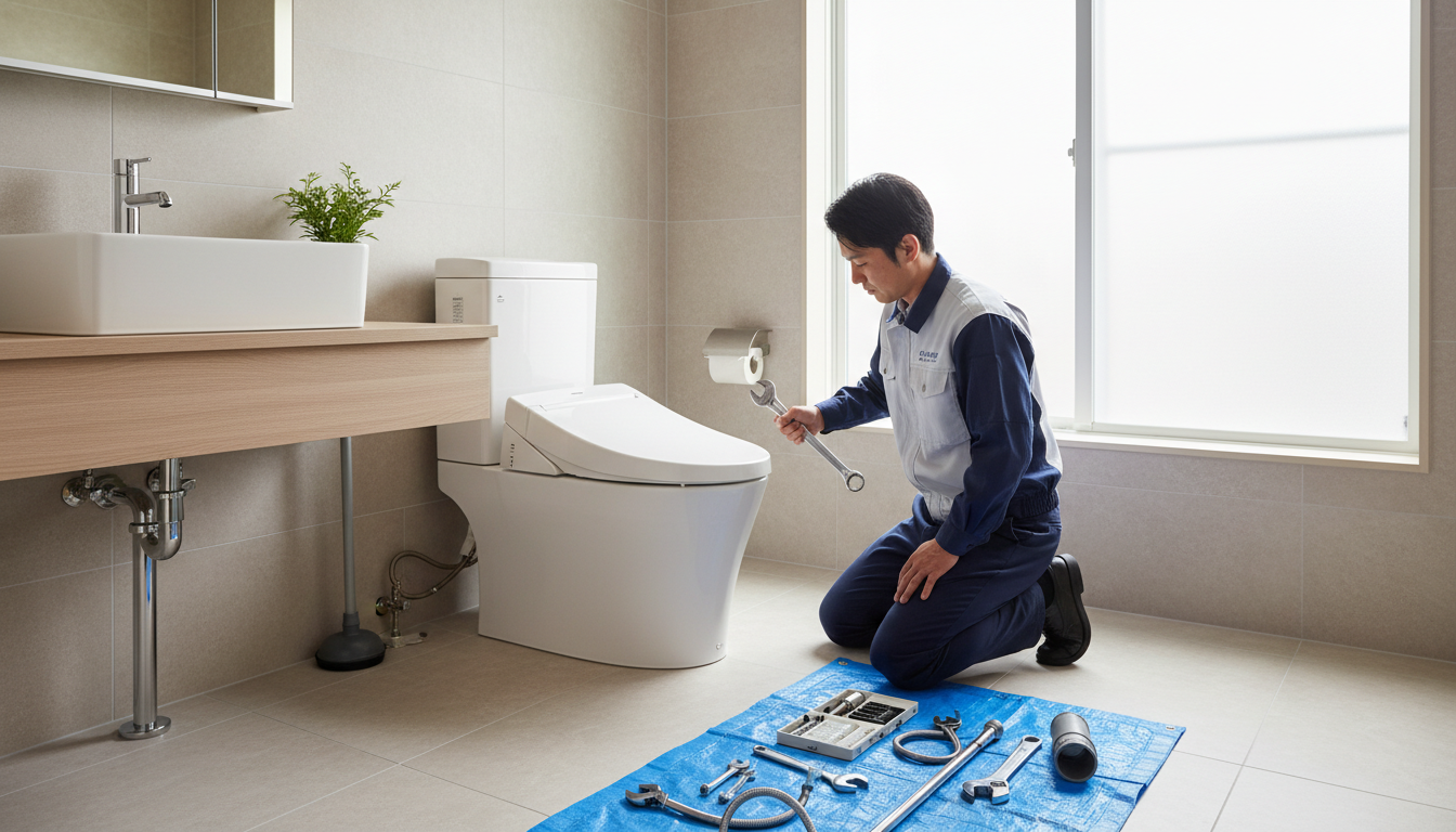 鯖江市のトイレつまり修理の料金相場は？費用内訳と注意点に関する画像