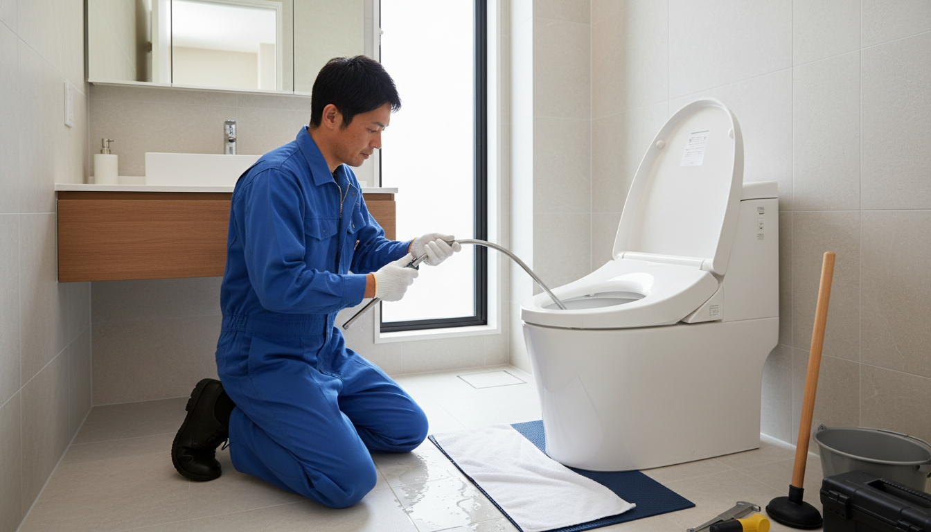 【必見】トイレつまりの修理料金相場｜美浜町エリアに関する画像