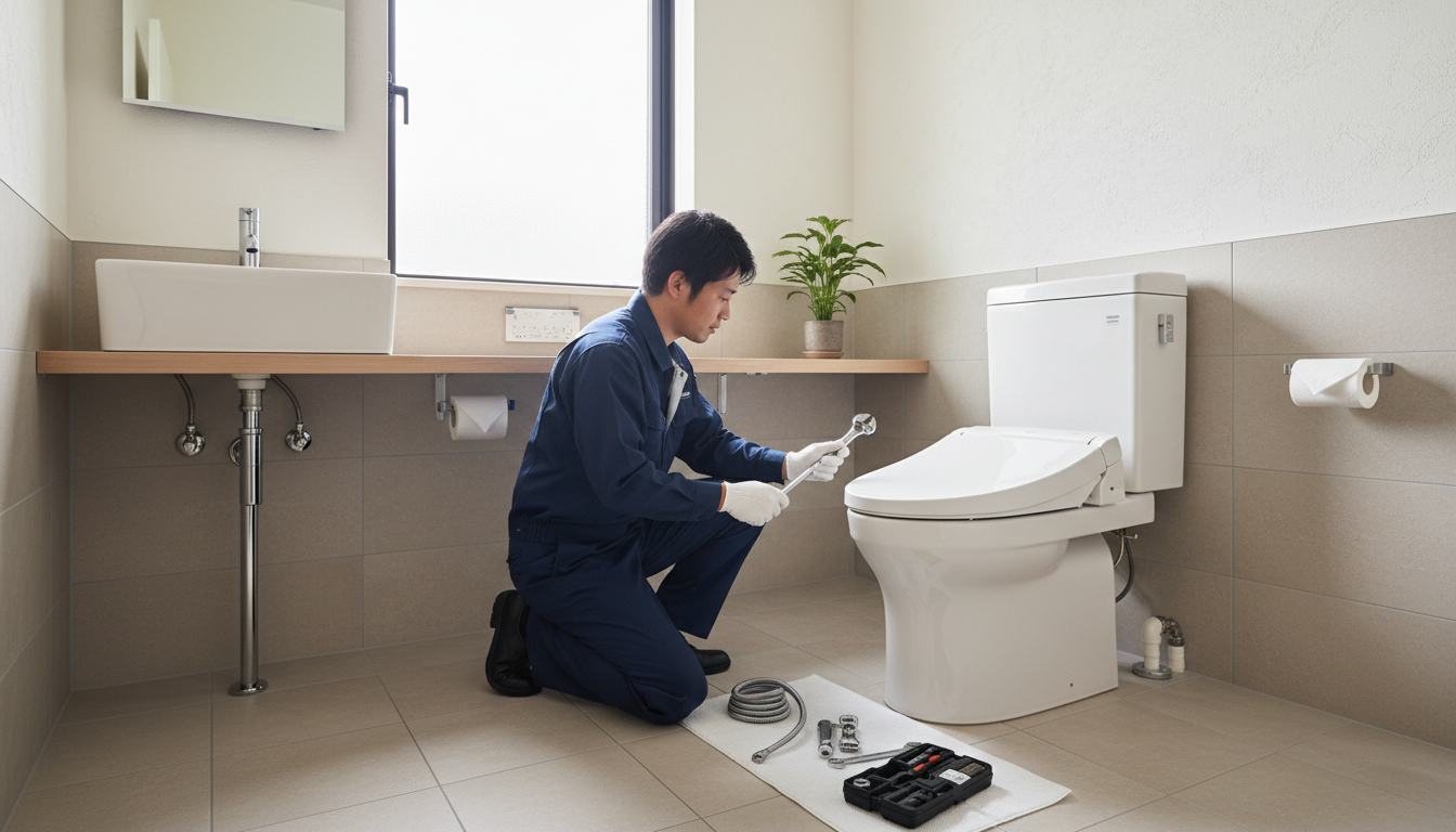 太宰府市のトイレつまり修理にかかる料金相場に関する画像