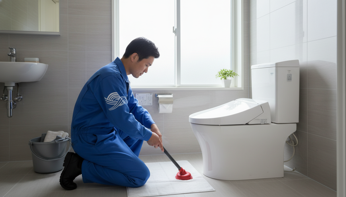 トイレつまりの修理料金、大牟田市の費用相場は?に関する画像