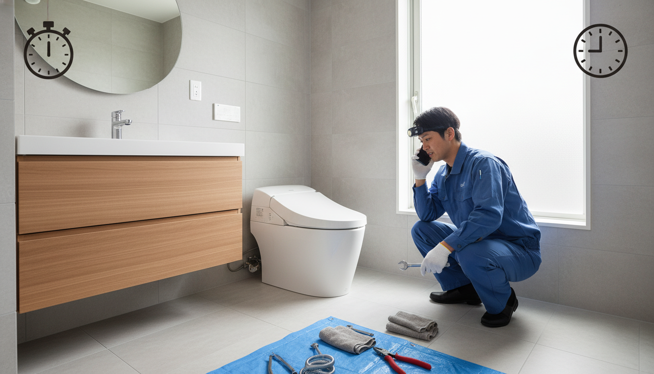 スピード対応と受付時間！緊急時に頼れる業者とは？に関する画像