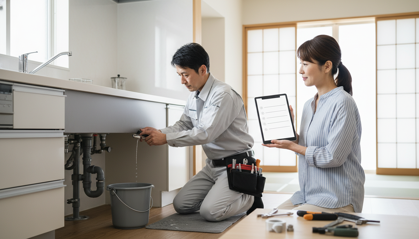 信頼できる水道業者を見極める5つのチェックポイントに関する画像