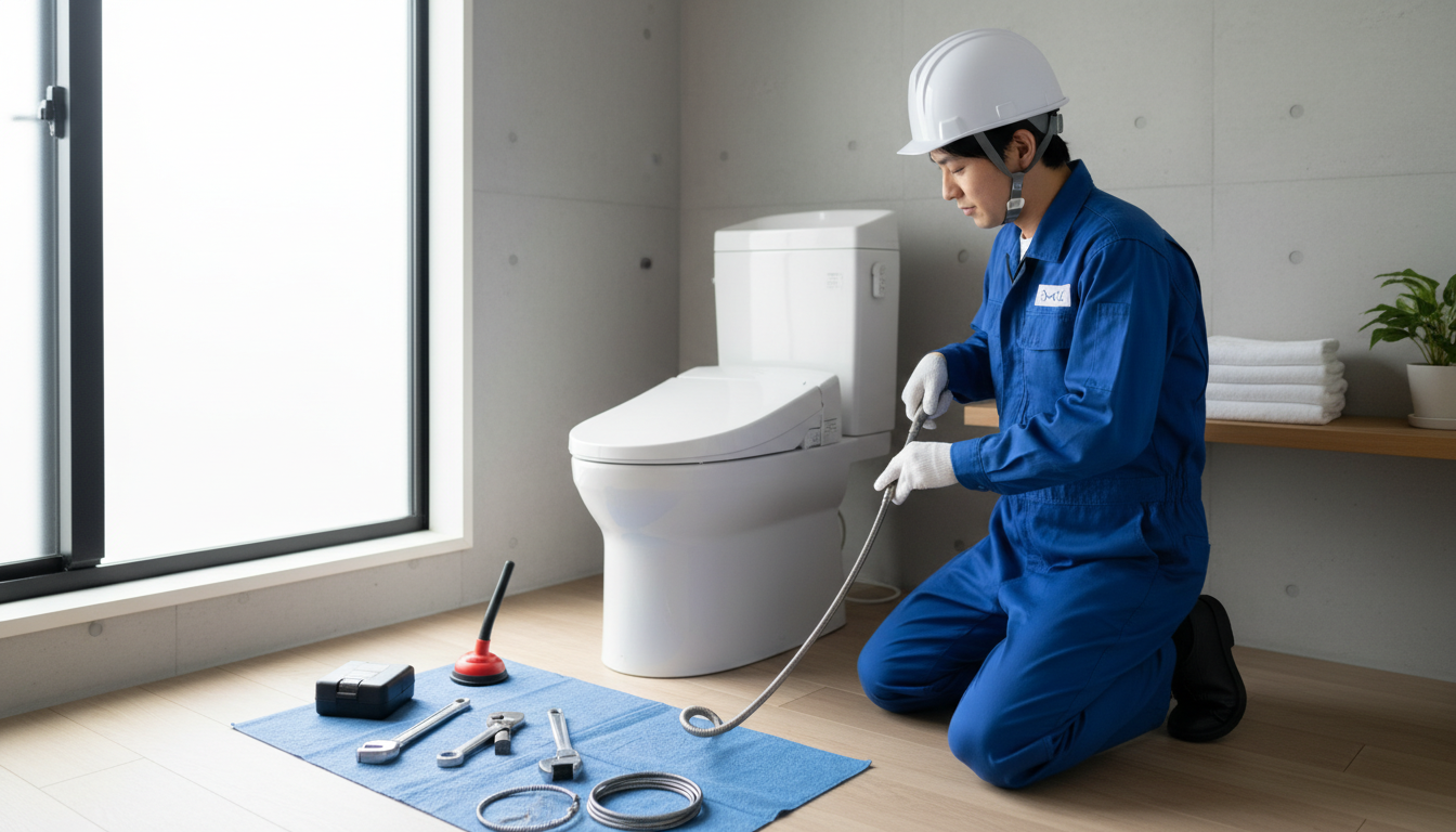 トイレつまりの修理料金、若松区の費用相場は?に関する画像