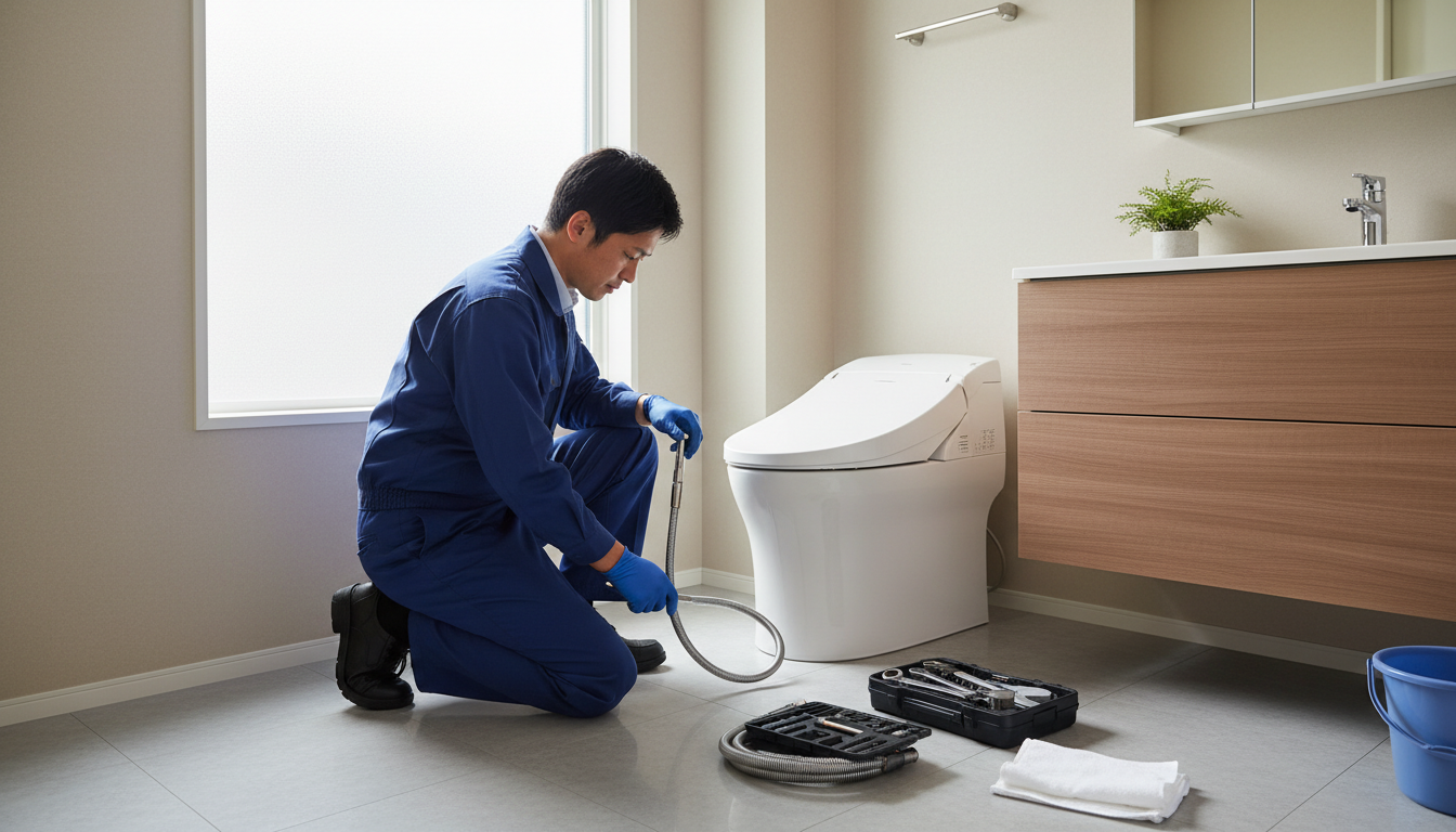 トイレつまりの修理料金の相場は？会津若松市のケースに関する画像