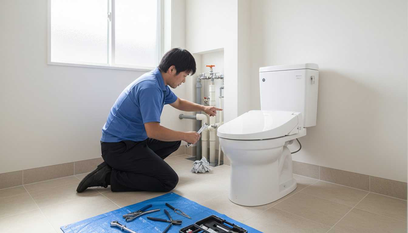 浅川町のトイレつまり修理にかかる料金相場に関する画像