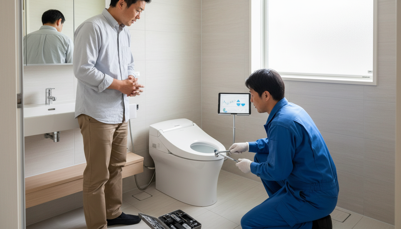 飯舘村のトイレつまり修理にかかる料金相場に関する画像