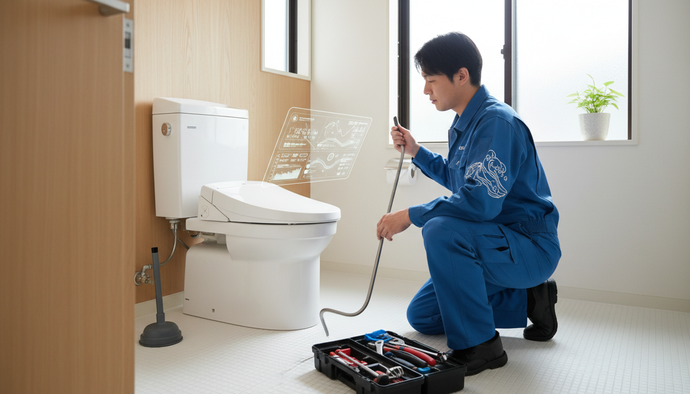 三春町のトイレつまり修理料金の相場は？費用を抑えるコツも解説に関する画像