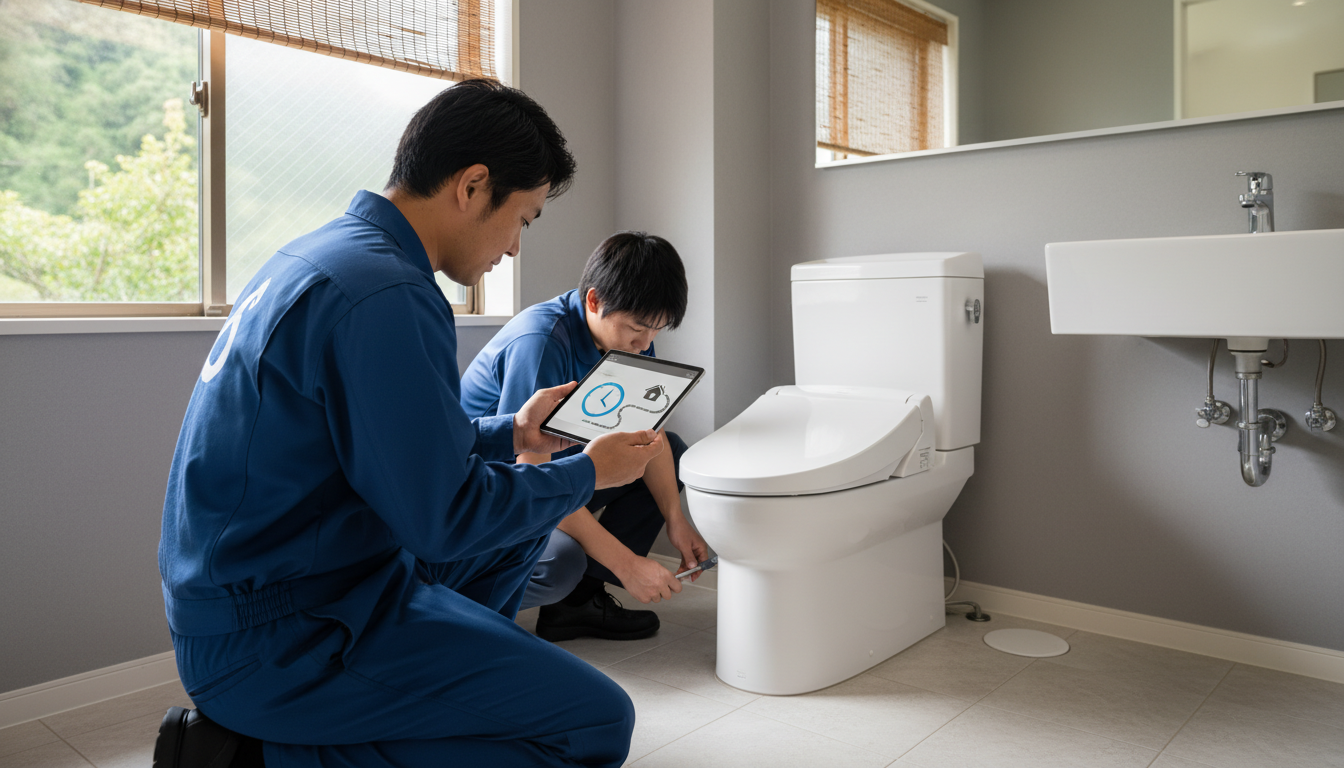 スピード対応は重要!業者の到着時間を確認しように関する画像