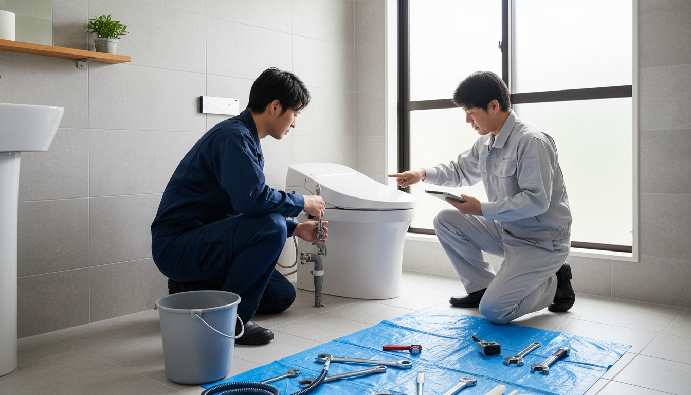 【料金で失敗しない】加古川市のトイレつまり修理の費用相場に関する画像