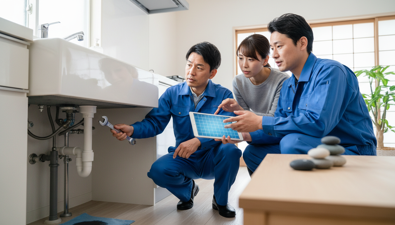 失敗しない！神戸市中央区で信頼できる水道業者を選ぶ5つのチェックポイントに関する画像