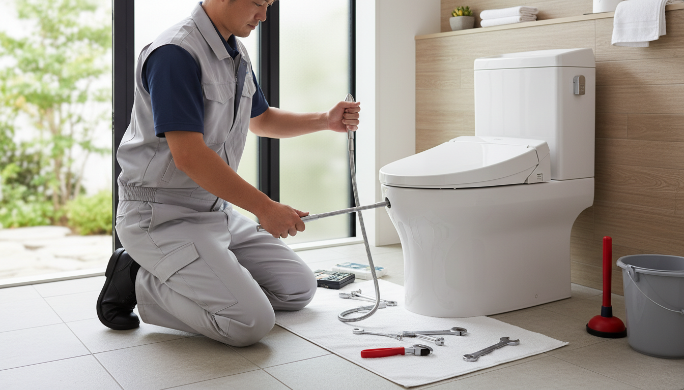神戸市長田区のトイレつまり修理料金の相場は？に関する画像