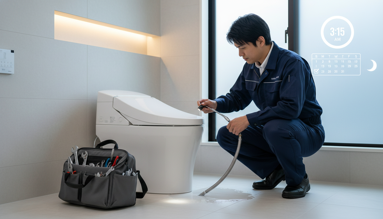 ポイント2:対応の速さと受付時間(24時間365日対応か)に関する画像