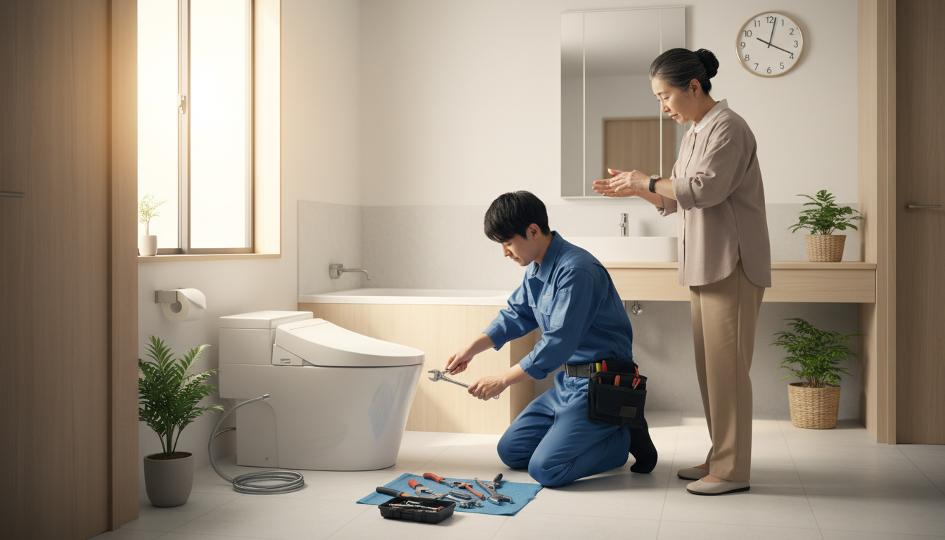 ポイント2：緊急時に駆けつけてくれるか？「対応スピード」と「受付時間」に関する画像