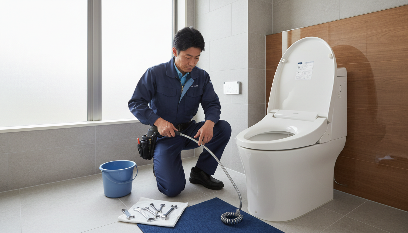 トイレつまりの修理料金、養父市の費用相場は？に関する画像