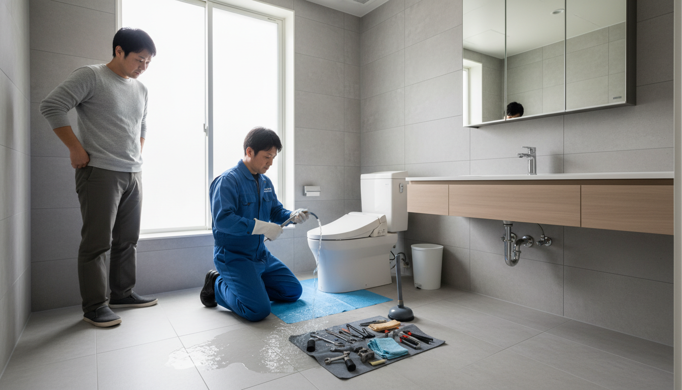 芦別市のトイレつまり修理にかかる料金相場に関する画像
