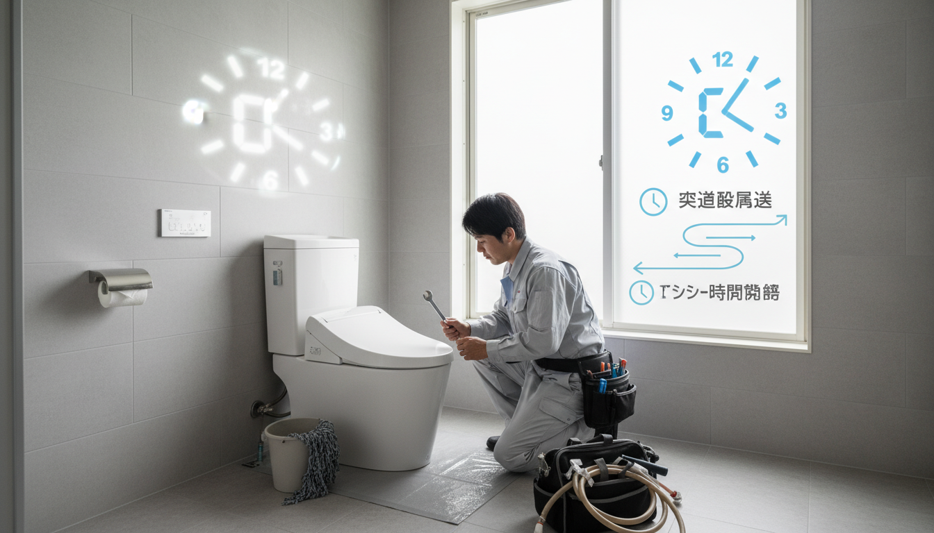 スピード対応と営業時間を比較！緊急時の駆けつけ時間に関する画像